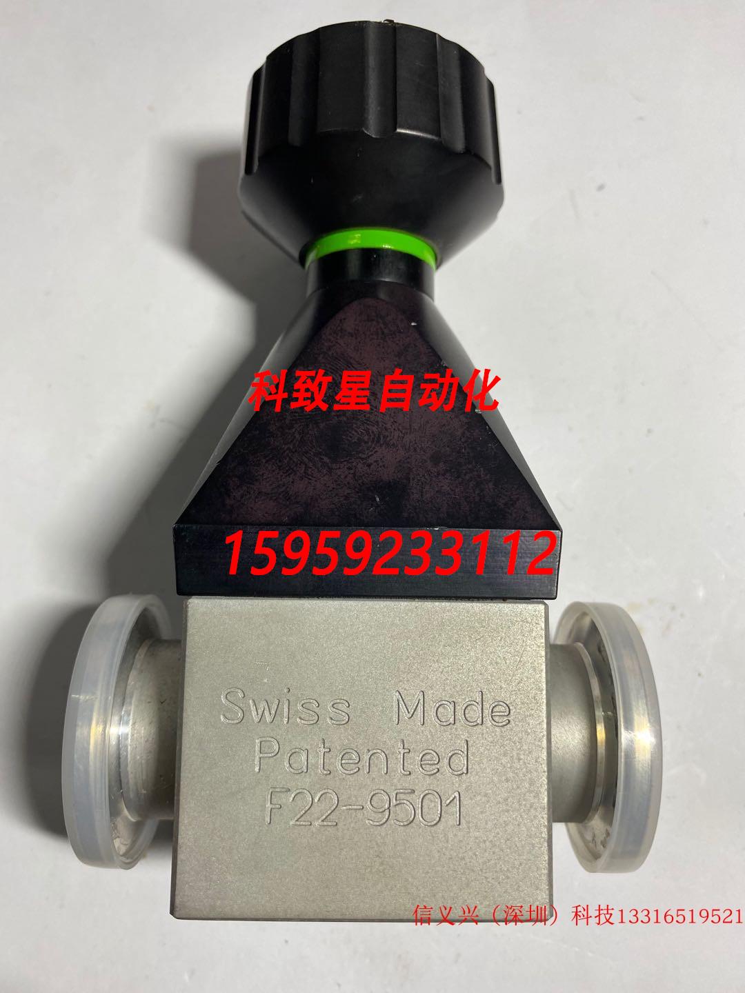 原装供应VAT VALVE F22-9501瑞士产VAT KF25手动直通阀(拍前询价