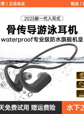 美国入耳式游泳骨传导蓝牙耳机跑步自带内存mp3一体