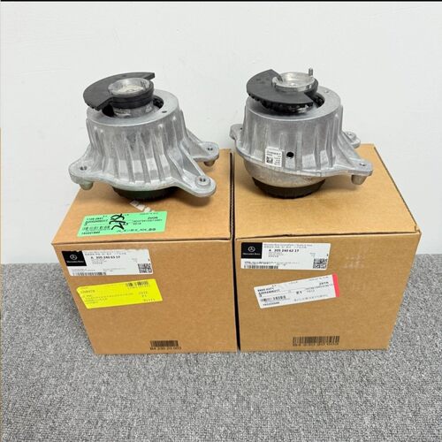 奔驰原厂发动机机脚胶发动机胶墩 适用车型E级C级W205 W213两驱