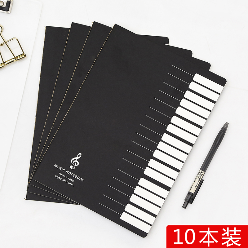 五线谱本子学生音乐本简约加厚儿