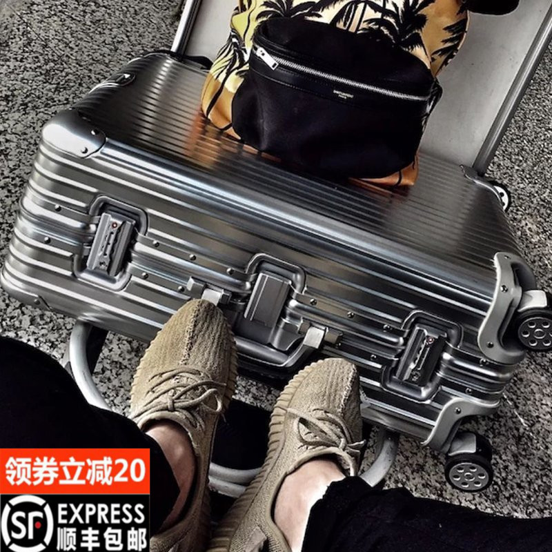 复古铝框拉杆箱万向轮24寸旅行箱包登机箱20寸男皮箱29寸行李箱女在类目 箱包皮具/热销女包/男包, 旅行箱中 - 来自Buy2taobao.com提供专业的淘宝代购服务