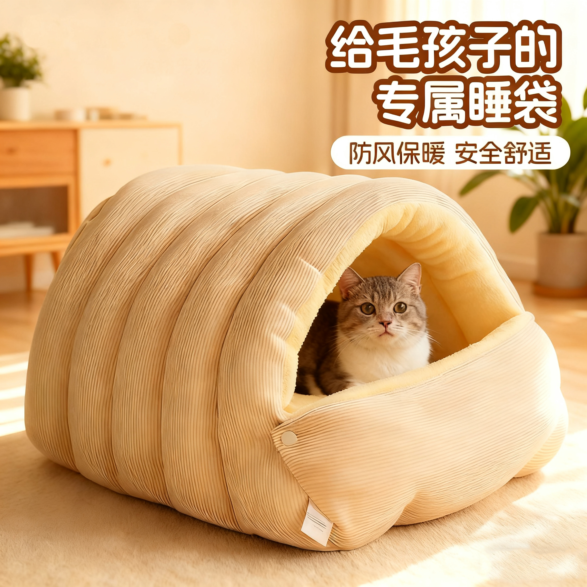 猫窝可拆洗加大加厚冬季保暖