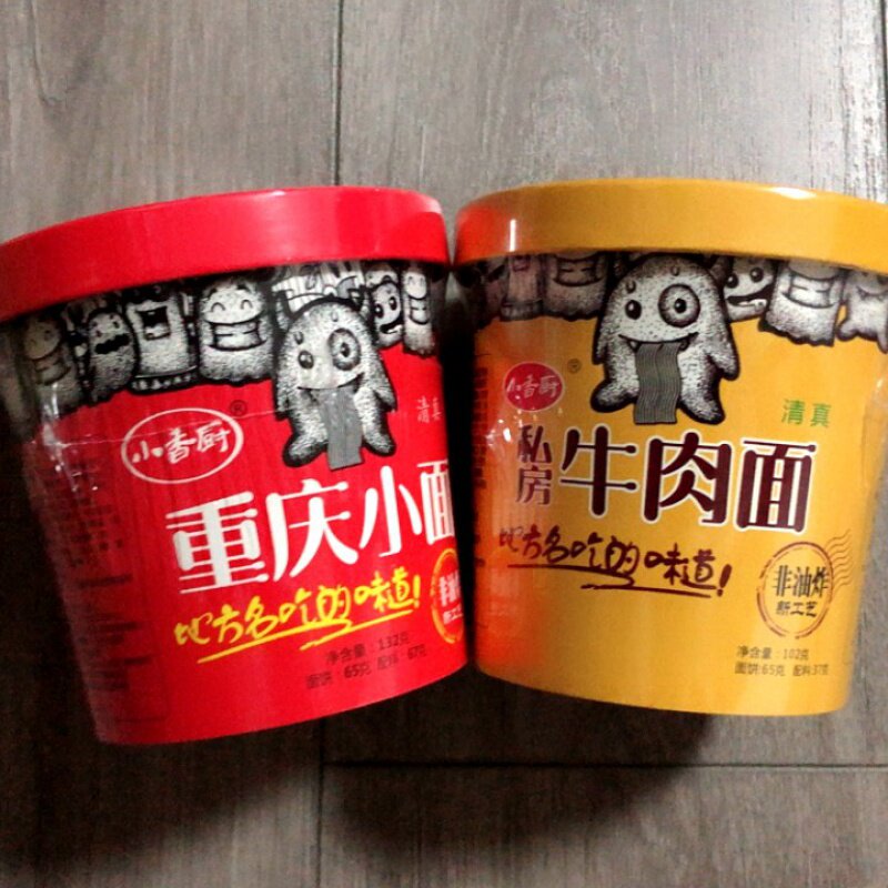 小香厨私房牛肉面12桶装整箱牛肉拉面非油炸火鸡面方便面泡面小面