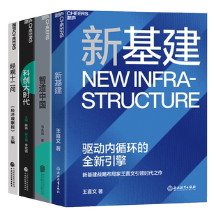 【湛庐旗舰店】内循环战略系列4册 经观十二问+智造中国+科创大时代+新基建 经济理论套装