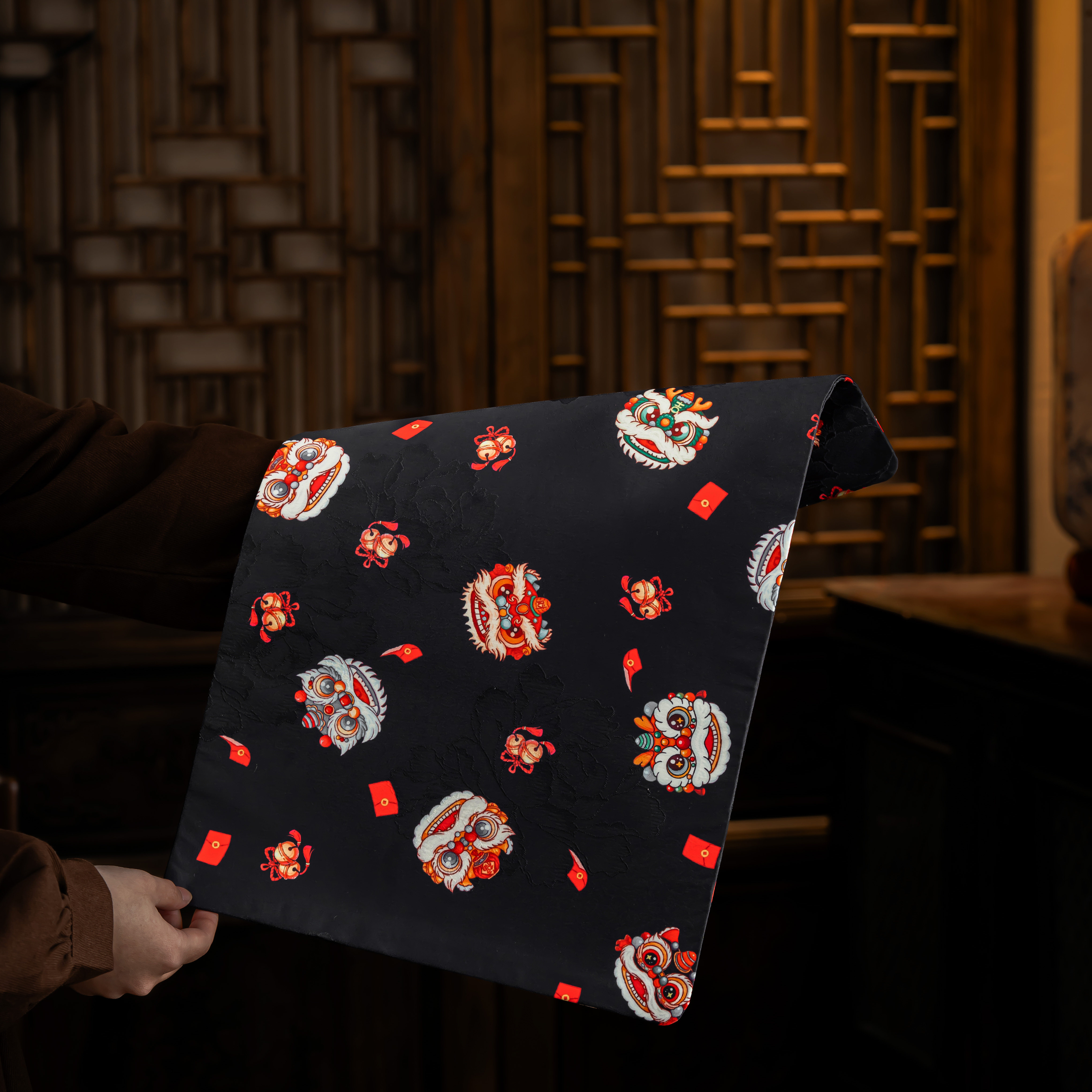 车缝双面仿云纱新中式防水干泡茶席垫禅意茶席轻奢,居家布艺,茶席,淘宝优惠券,粉丝福利购,淘宝优惠卷