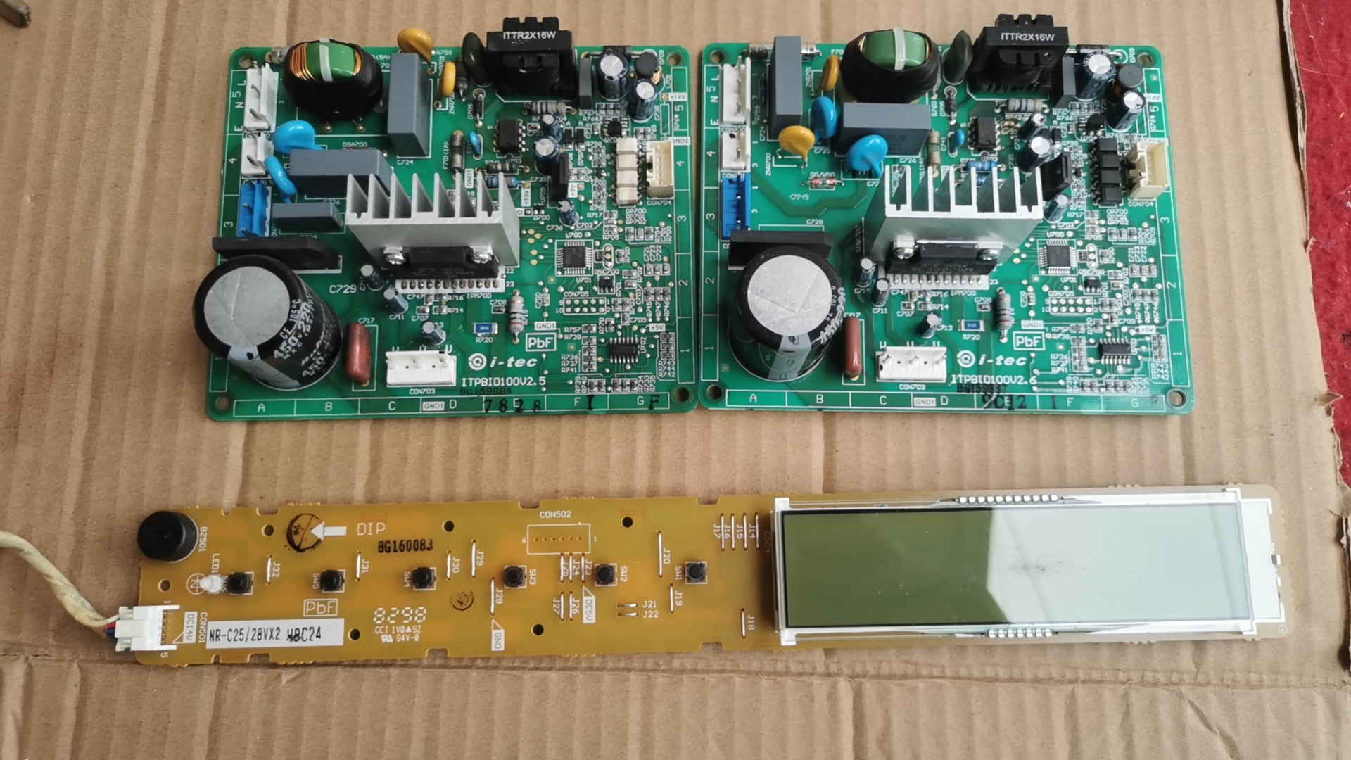 NR-C25VP2 B25VG1 显示板EP-AB34819501A松下冰箱实物图片拍摄