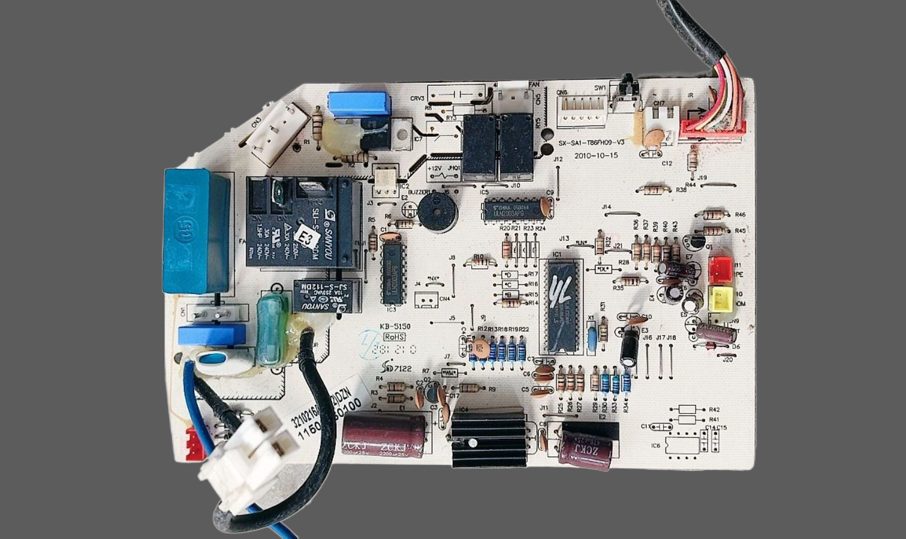 奥克斯空调显示板SX-SS1-D-V2电脑板SX-SA1-T86FH09-V3