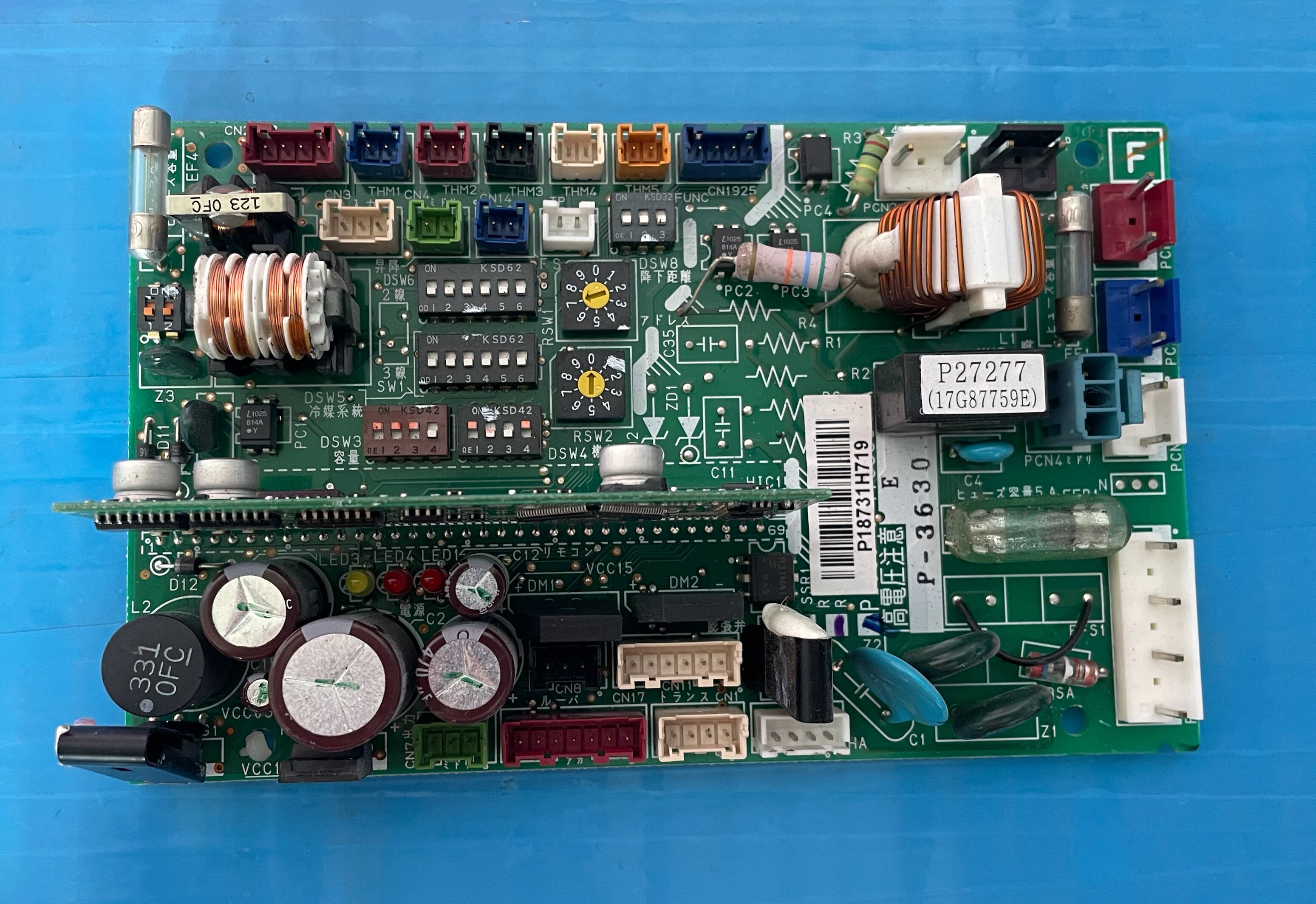 日立 RPIZ-40FSG1Q 风管机主板 控制板 P27277 17G87759E P-3630