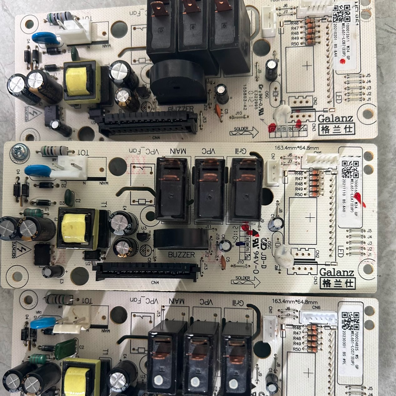 适用于格兰仕微波炉主板 MEL651-LCA7-LCB7-LCC7-LC67-LC28电脑板