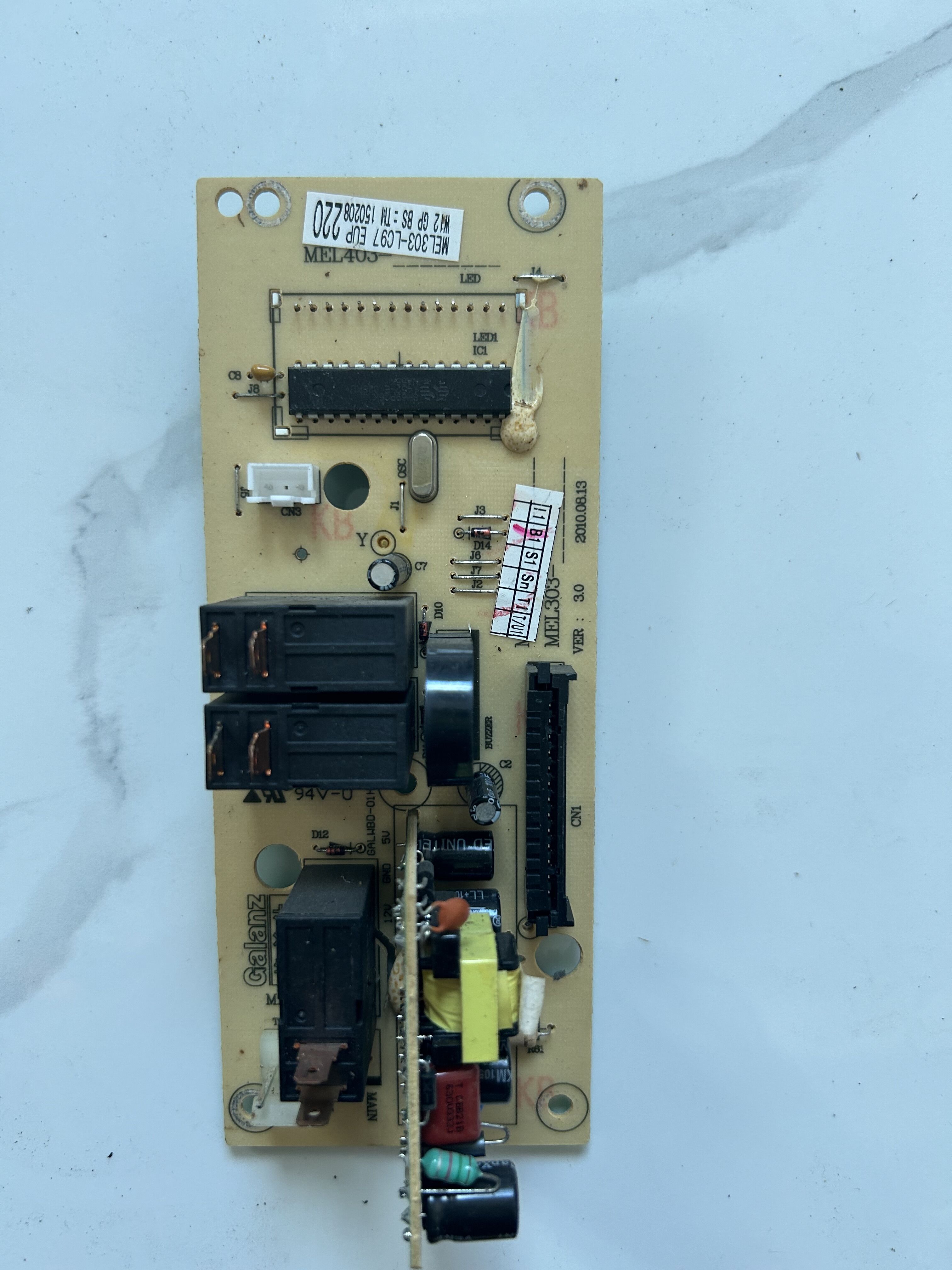 格兰仕微波炉电脑板G70F20CN1L-DG BO MEL303-LC97 EUP开关电源