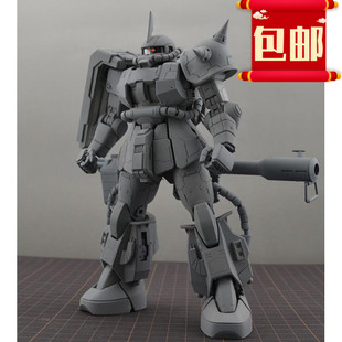 人气SIDE3 高达模型扎古GK改件MG高机动白狼扎古树脂白模改造件