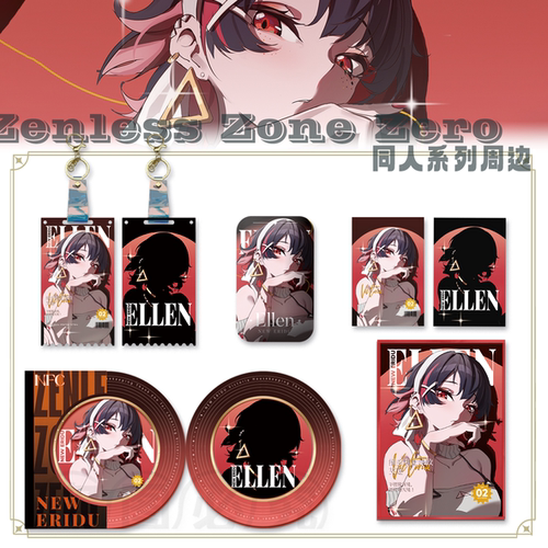 【旅涂剧社】绝区零海报系列同人周边星见雅绝区零FES通贩