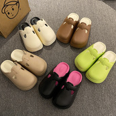 踩屎感厚底防滑凉拖鞋 简约时尚 夏季 女外穿2024新款 子 百搭包头拖鞋
