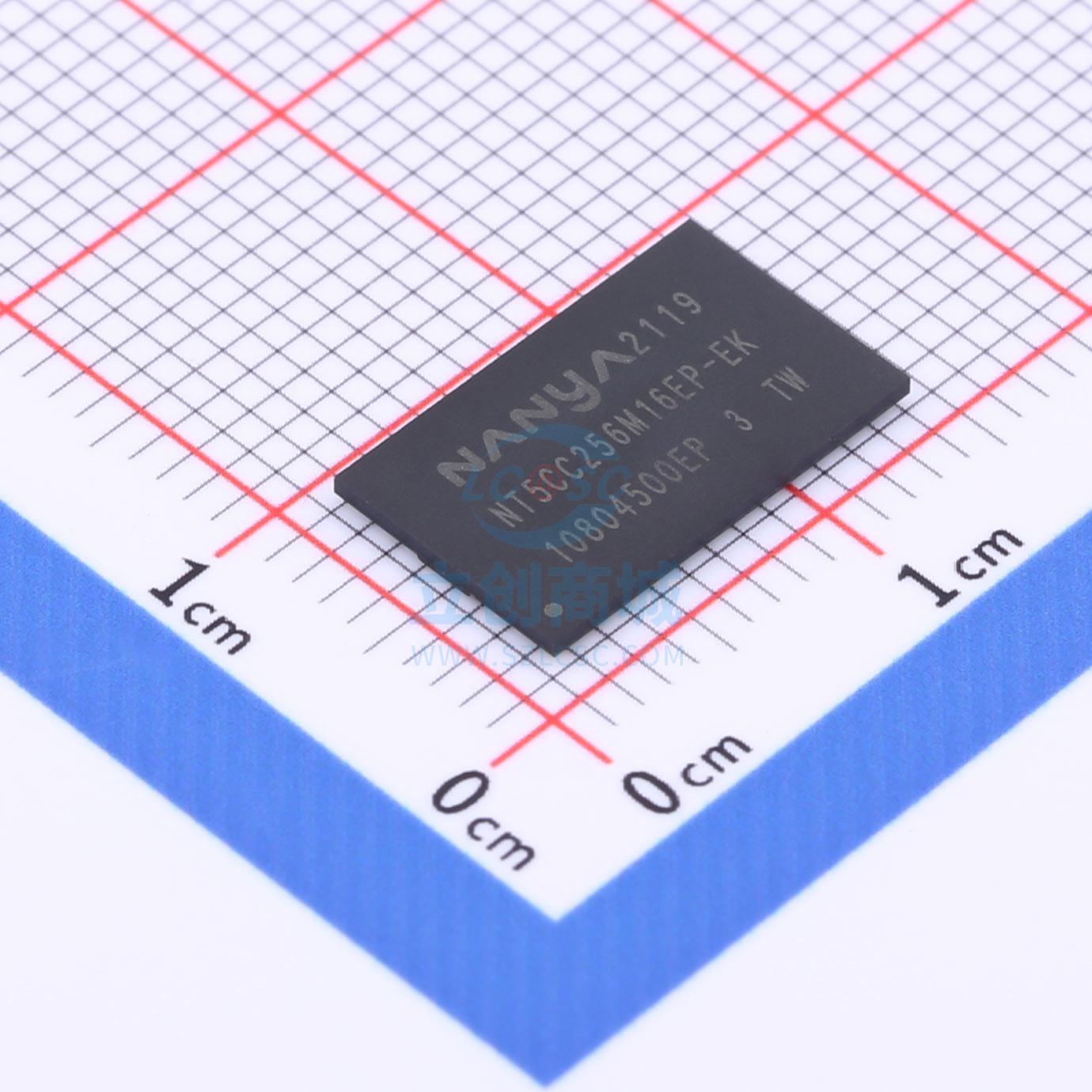 DDR SDRAM NT5CC256M16EP-EK VFBGA-96 Nanya(南亚科技)