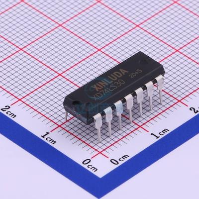 逻辑门 XD74LS30 DIP-14 XINLUDA(信路达)