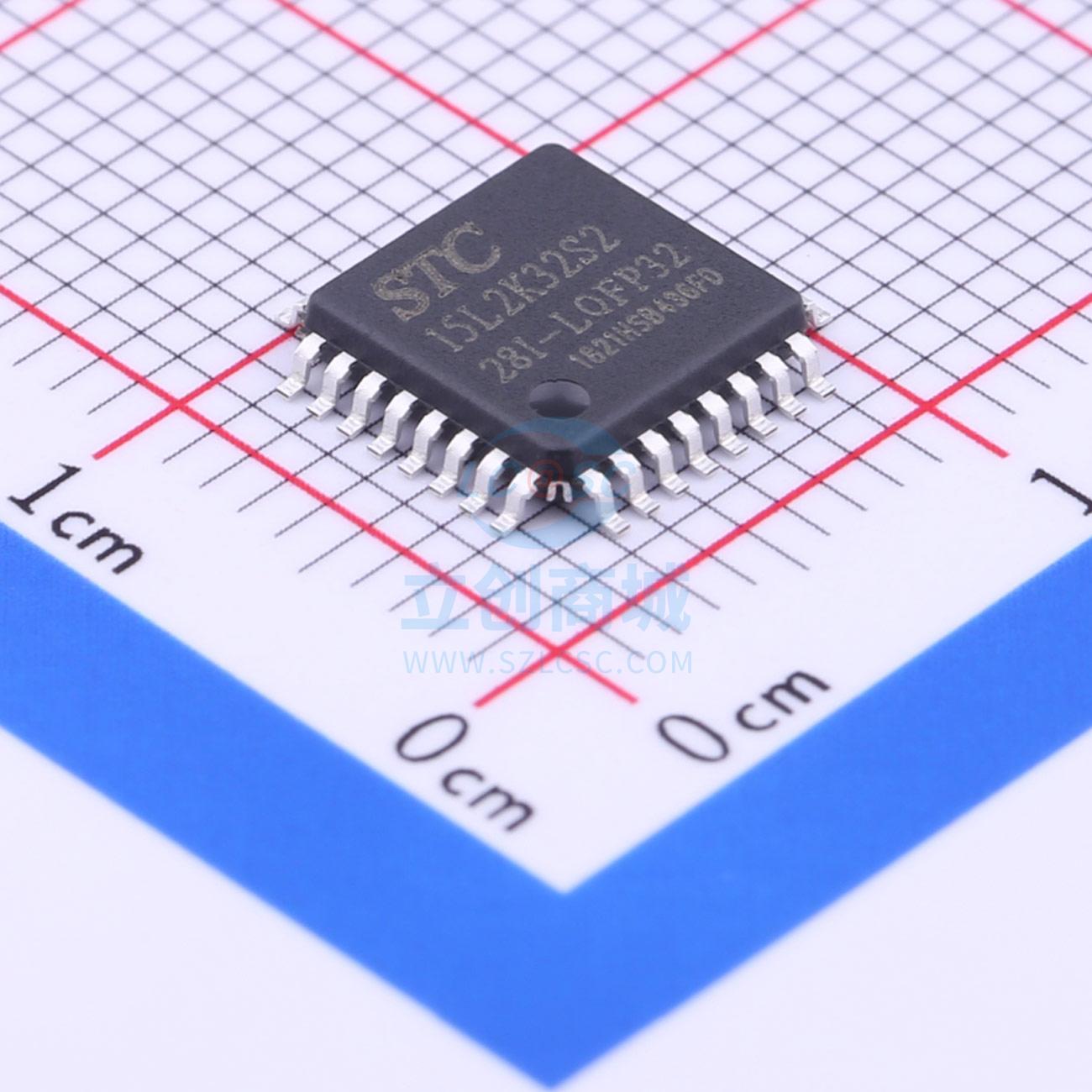 单片机(MCU/MPU/SOC) STC15L2K32S2-28I-LQFP32 LQFP-32_7x7x08P