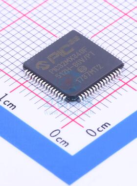 单片机(MCU/MPU/SOC) PIC32MX340F512H-80V/PT TQFP-64 MIC 全新