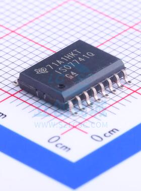 数字隔离器 ISO7741QDWRQ1 SOIC-16_300mil TI 全新原装进口