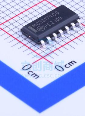 运算放大器 MC33174DR2G SOIC-14_150mil ON 全新原装进口