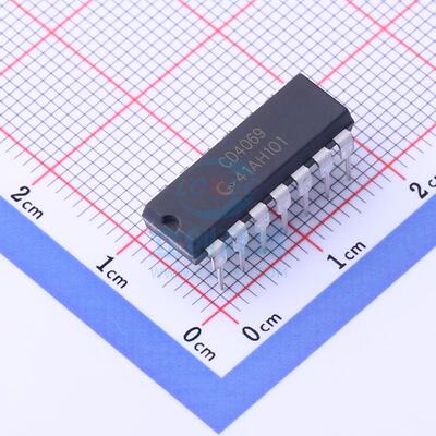 反相器 CD4069 DIP-14 I-CORE(中微爱芯)