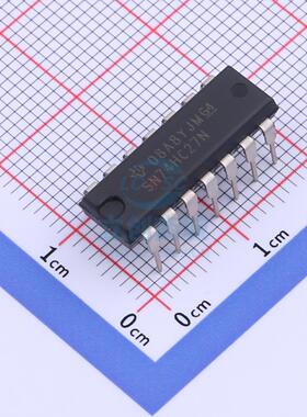 逻辑门 SN74HC27N PDIP-14 TI全新原装进口