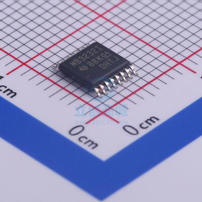 RS232芯片 MAX3232EIPWRQ1 TSSOP-16 TI 全新原装进口