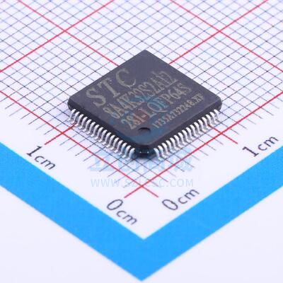 单片机(MCU/MPU/SOC) STC8A4K32S2A12-28I-LQFP64 LQFP-64 全新原