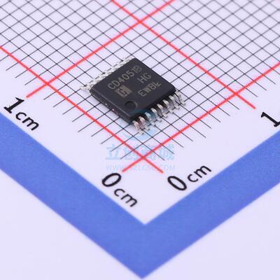 模拟开关/多路复用器 CD4051BMT/TR TSSOP-16 HGSEMI(华冠)