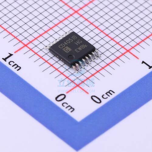 模拟开关/多路复用器 CD4051BMT/TR TSSOP-16 HGSEMI(华冠)