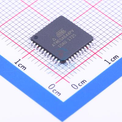 单片机(MCU/MPU/SOC) ATMEGA644PV-10AU TQFP-44_10x10x08P MIC