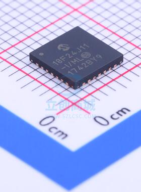 单片机(MCU/MPU/SOC) PIC18F24J11-I/ML QFN-28 MIC 全新原装进口