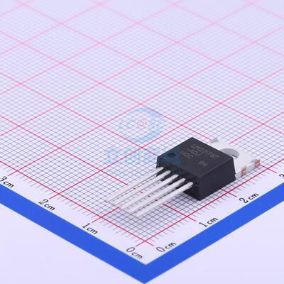 DC-DC电源芯片 LM2576T-ADJ TO-220-5L HGC(华冠)
