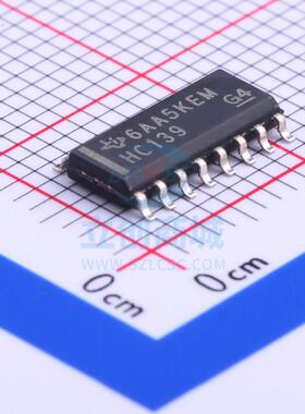 信号开关/编解码器/多路复用器 SN74HC139DR SOIC-16 TI全新原装