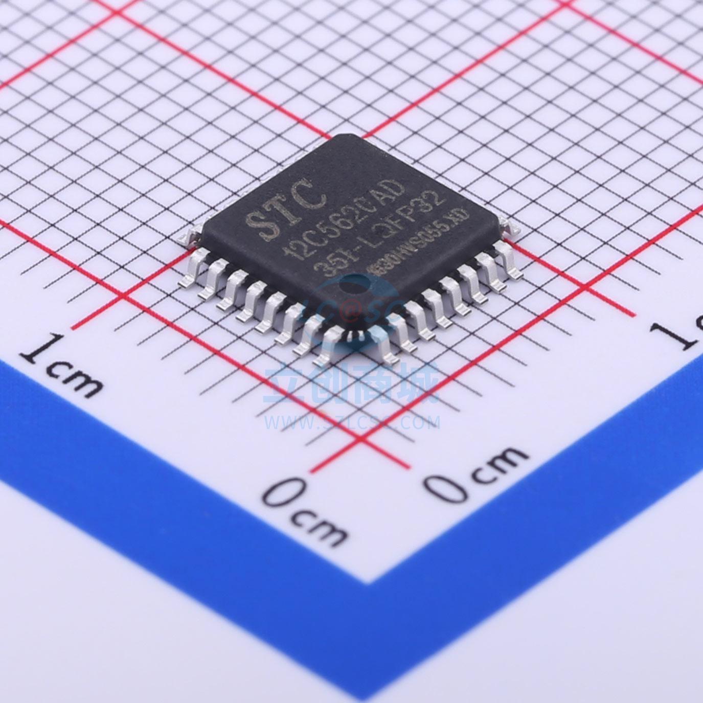 单片机(MCU/MPU/SOC) STC12C5620AD LQFP-32_7x7x08P STC 全新原