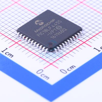 单片机(MCU/MPU/SOC) PIC18LF4455-I/PT TQFP-44_10x10x08P MIC