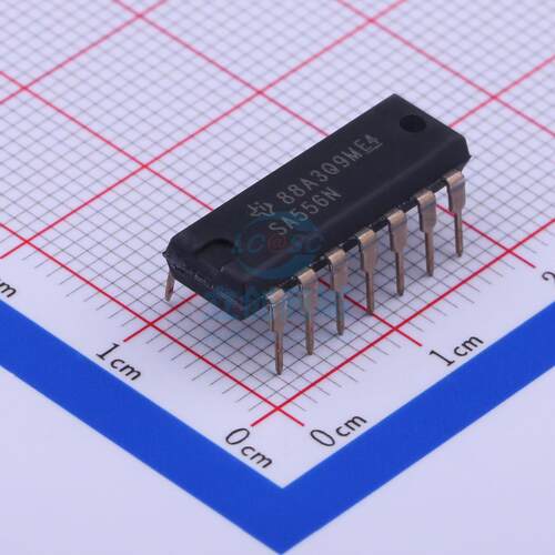 定时器/计时器/时钟振荡器 SA556N DIP-14 TI()