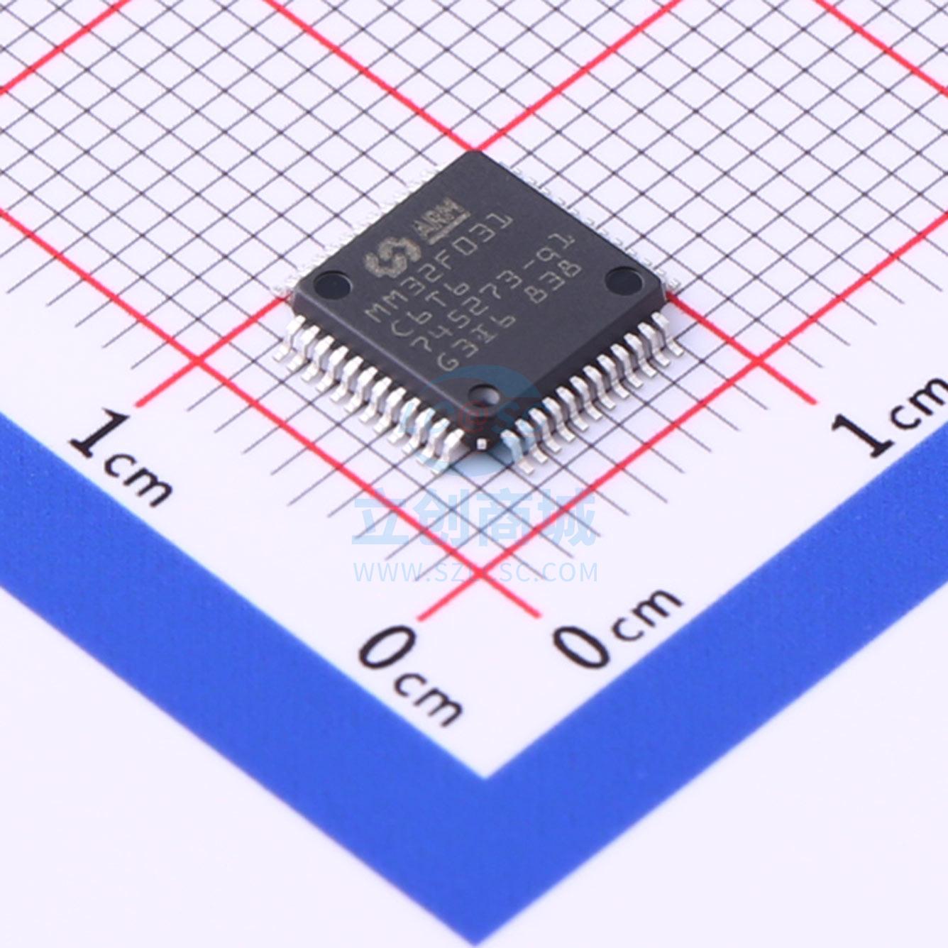 单片机(MCU/MPU/SOC) MM32F031C6T6 LQFP-48 mindmotion(灵动)