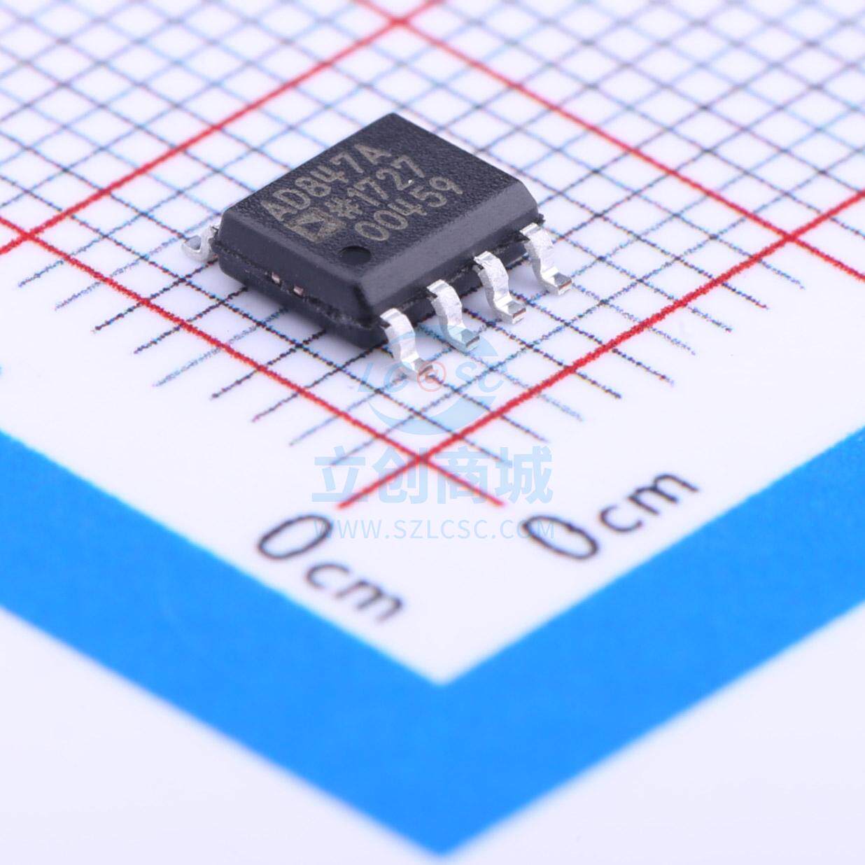 运算放大器 AD847ARZ-REEL7 SOIC-8_150mil ADI 全新原装进口