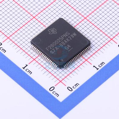 单片机(MCU/MPU/SOC) F280025PNS LQFP-80 TI 全新原装进口