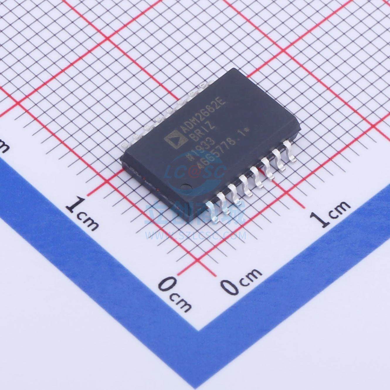 数字隔离器 ADM2682EBRIZ SOIC-16 ADI 全新原装进口