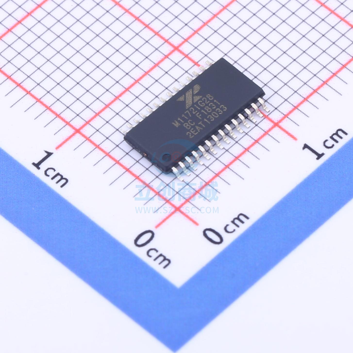 总线转UART XR20M1172IG28TR-F TSSOP-28 MaxLinear