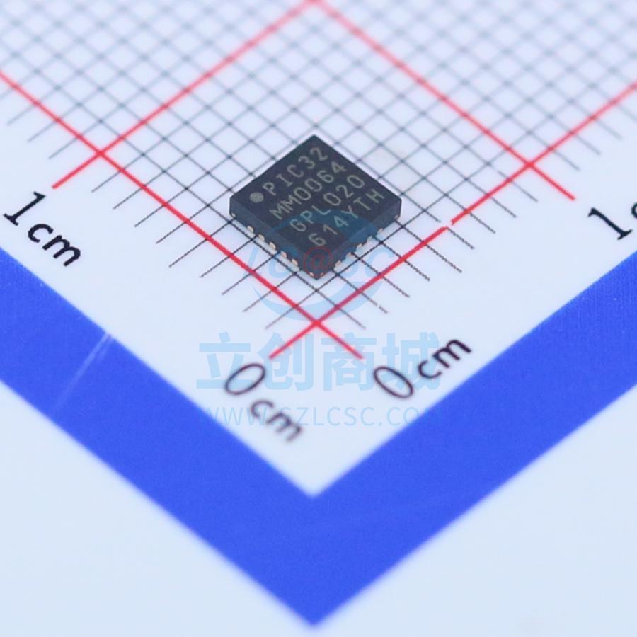PIC32MM0064GPL020-I/ML QFN-20_4x4x05P MIC 全新原装进口