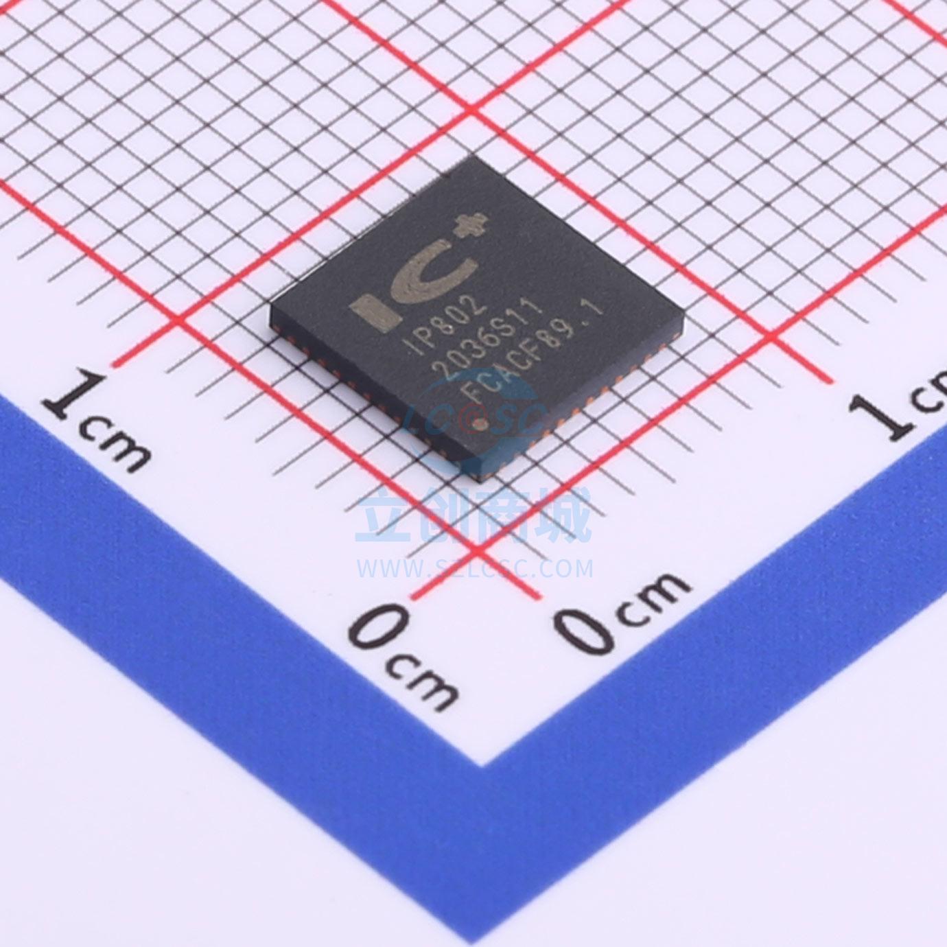 以太网芯片 IP802 MQFN-48 IC+(电子)