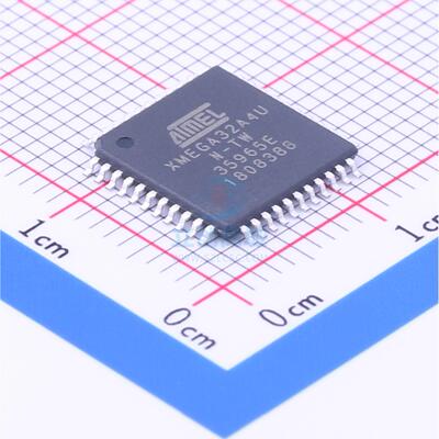 单片机(MCU/MPU/SOC) ATXMEGA32A4U-ANR TQFP-44_10x10x08P 全新
