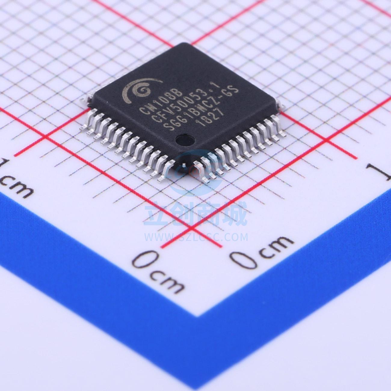 音频接口芯片 CM108B LQFP-48 Cmedia(骅讯)