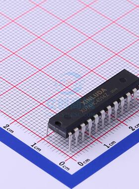 信号开关/编解码器/多路复用器 XD74HC4514Z DIP-24T XINLUDA(信