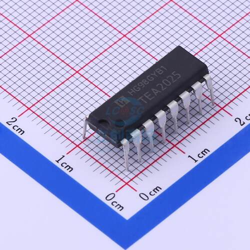音频功率放大器 TEA2025N DIP-16 HGSEMI(华冠)