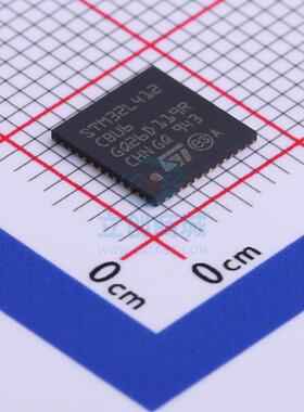 单片机(MCU/MPU/SOC) STM32L412CBU6 QFN-48 ST 全新原装进口