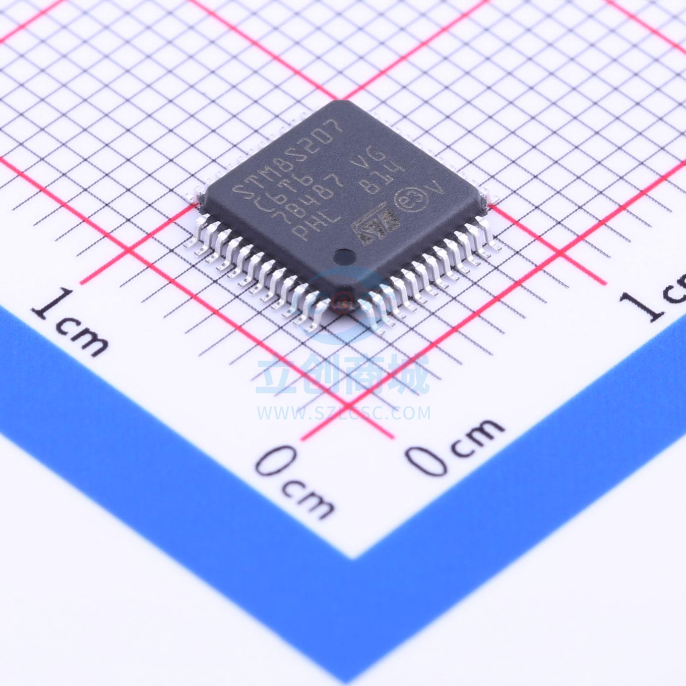 单片机(MCU/MPU/SOC) STM8S207C6T6 LQFP-48_7x7x05P ST全新原装