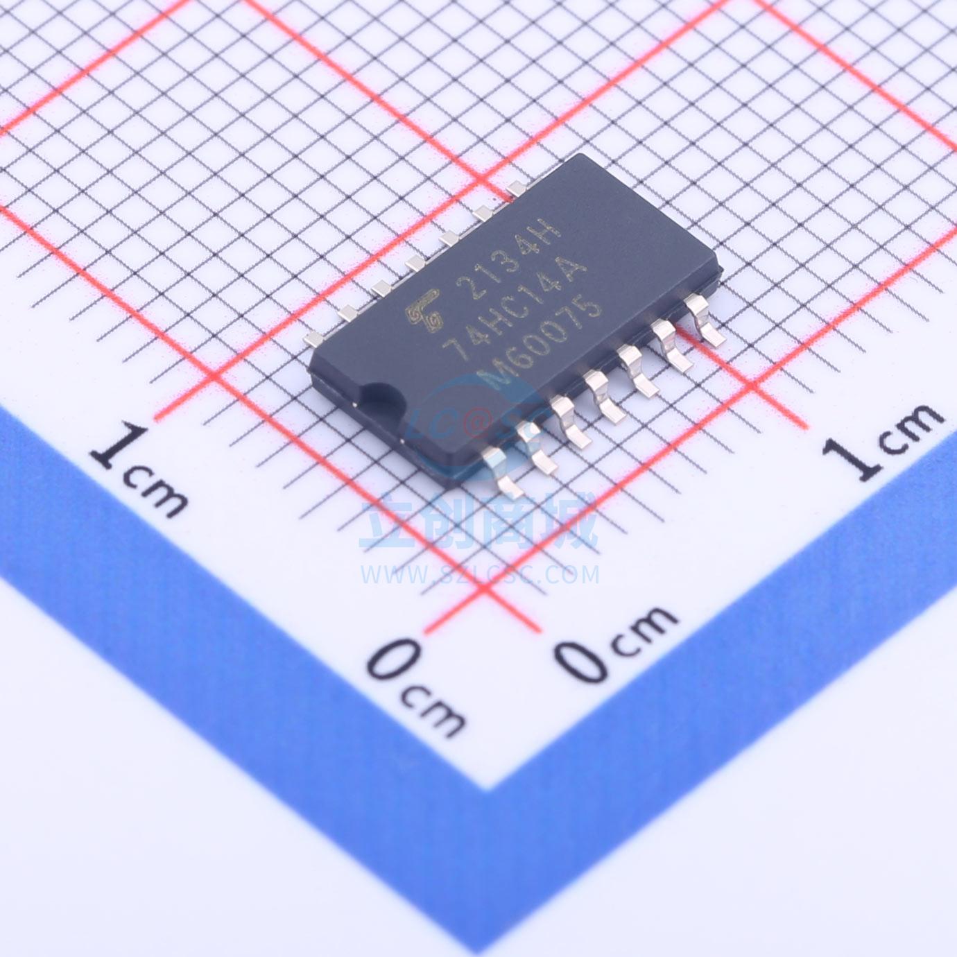 反相器 TC74HC14AF(EL,F SOP-14 全新原装进口